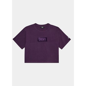 Fioletowa bluzka dziecięca DKNY
