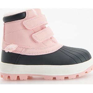 Buty dziecięce zimowe Reserved na rzepy dla dziewczynek