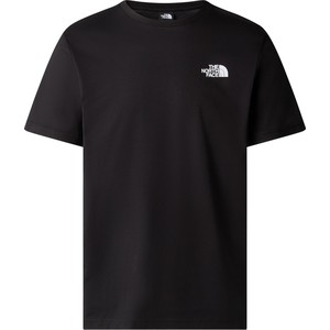 Czarny t-shirt The North Face z bawełny w stylu casual