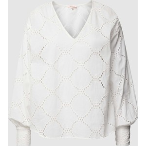 Bluzka Only w stylu casual z bawełny z dekoltem w kształcie litery v
