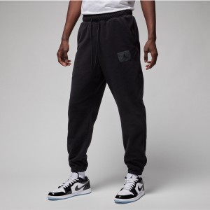 Czarne spodnie Jordan z dresówki
