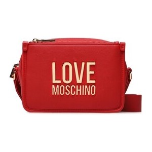 Czerwona torebka Love Moschino mała matowa