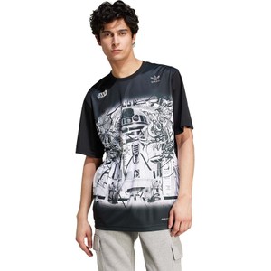 T-shirt Adidas Originals w sportowym stylu z nadrukiem