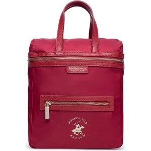 Czerwony plecak Beverly Hills Polo Club