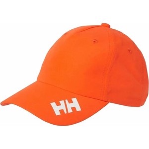 Pomarańczowa czapka Helly Hansen z nadrukiem