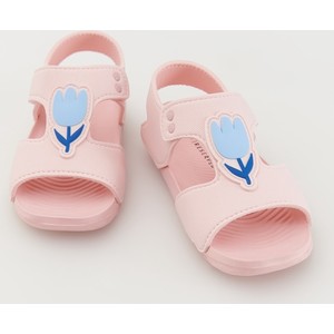Różowe buty dziecięce letnie Reserved dla dziewczynek