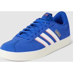 Niebieskie buty sportowe Adidas Sportswear w sportowym stylu sznurowane