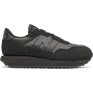 Czarne buty sportowe New Balance ze skóry