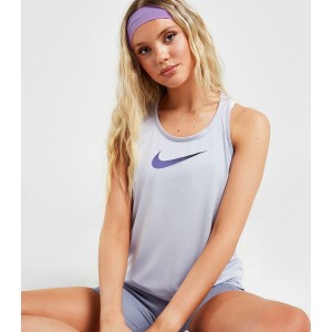 Fioletowy top Nike w sportowym stylu