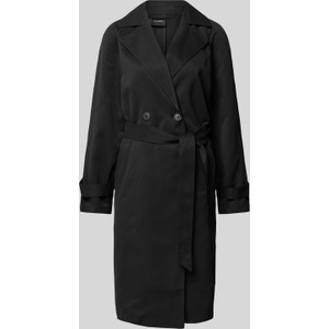 Czarny płaszcz Vero Moda w stylu casual