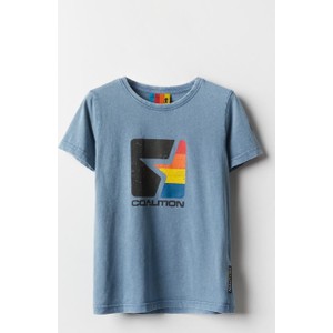 Niebieska koszulka dziecięca Coalition