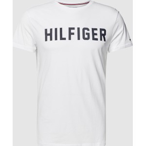 T-shirt Tommy Hilfiger z krótkim rękawem w młodzieżowym stylu z nadrukiem
