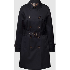 Czarny płaszcz Barbour z bawełny krótki w stylu klasycznym