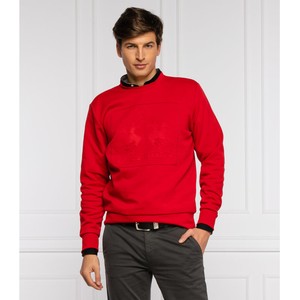 Czerwona bluza La Martina w stylu casual