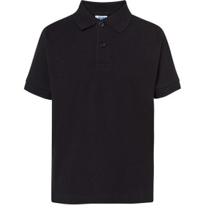 Czarna koszulka dziecięca JK Collection z bawełny