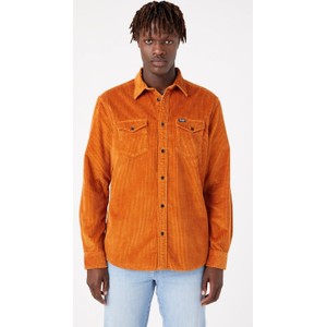 Pomarańczowa koszula Wrangler w stylu casual