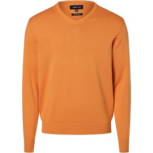 Pomarańczowy sweter Andrew James z bawełny