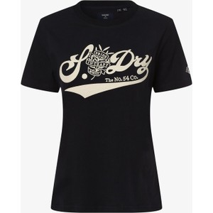 Czarny t-shirt Superdry