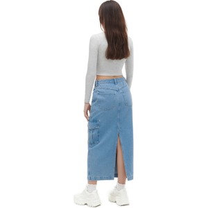 Spódnica Cropp z jeansu midi