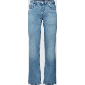 Niebieskie jeansy Review w street stylu z bawełny