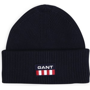 Granatowa czapka Gant