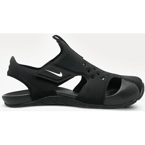 Czarne buty dziecięce letnie Nike na rzepy