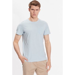 Niebieski t-shirt Blend w stylu casual