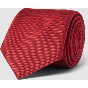 Czerwony krawat Hugo Boss