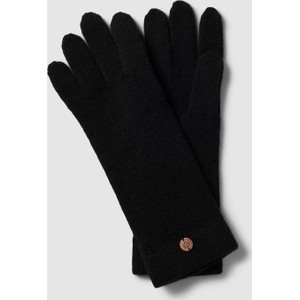 Czarne rękawiczki Fraas