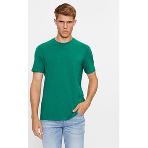 Zielony t-shirt S.Oliver w stylu casual z krótkim rękawem