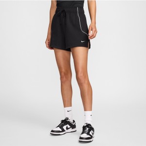 Czarne szorty Nike z dresówki