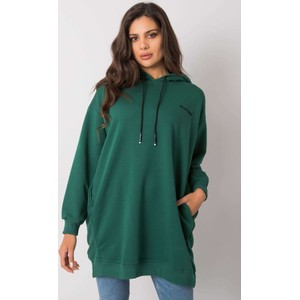 Zielona bluza Relevance w stylu casual z bawełny