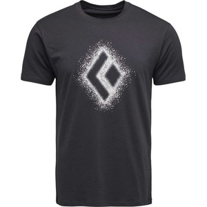 T-shirt Black Diamond w młodzieżowym stylu z nadrukiem