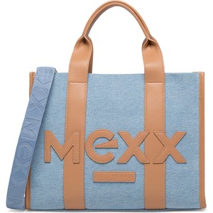 Niebieska torebka MEXX matowa w wakacyjnym stylu