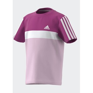 Różowa koszulka dziecięca Adidas dla chłopców