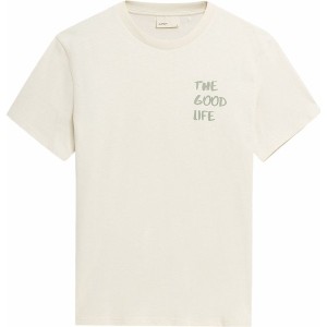 T-shirt Outhorn z krótkim rękawem z bawełny