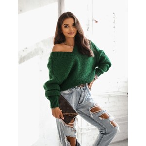 Zielony sweter Lisa Mayo