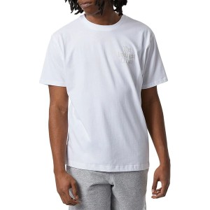 T-shirt New Balance z krótkim rękawem z bawełny