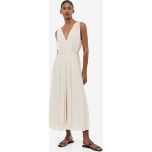 Sukienka H & M na ramiączkach trapezowa maxi