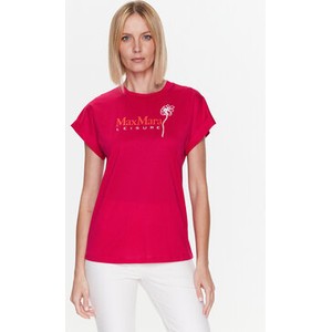 T-shirt MaxMara z okrągłym dekoltem