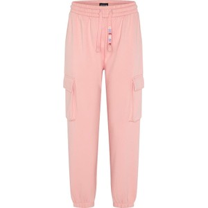 Różowe spodnie sportowe Chiemsee w stylu casual