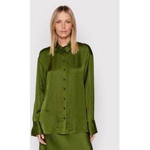 Zielona koszula Birgitte Herskind w stylu casual z kołnierzykiem
