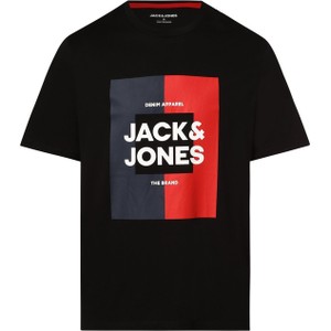 T-shirt Jack & Jones w młodzieżowym stylu z nadrukiem z krótkim rękawem