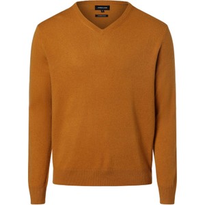 Pomarańczowy sweter Andrew James z kaszmiru