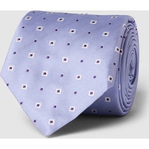 Fioletowy krawat Hugo Boss