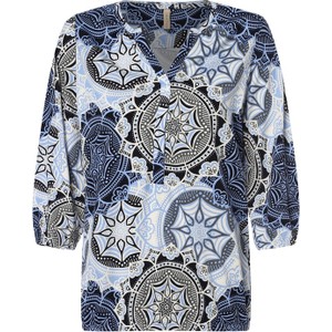Bluzka Soyaconcept w stylu casual z dżerseju z dekoltem w kształcie litery v