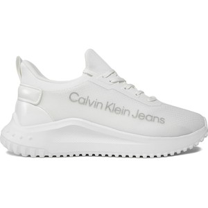 Buty sportowe Calvin Klein z płaską podeszwą sznurowane w sportowym stylu