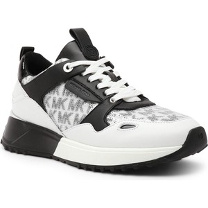 Buty sportowe Michael Kors sznurowane w sportowym stylu z tkaniny