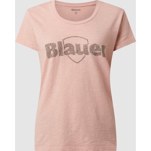 T-shirt Blauer Usa z okrągłym dekoltem w młodzieżowym stylu