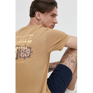 T-shirt Billabong z bawełny z nadrukiem w młodzieżowym stylu